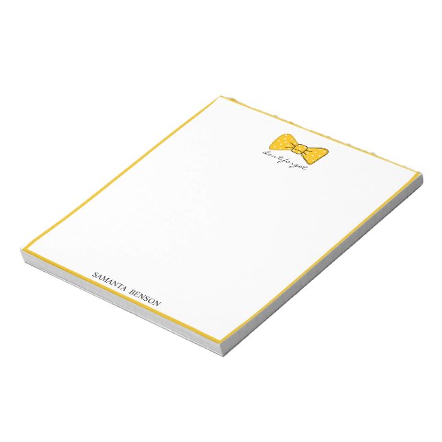 Bloc De Notas Personalizado (Lado Izquierdo)