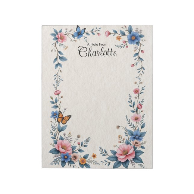 Bloc de notas personalizado (Lado Izquierdo)