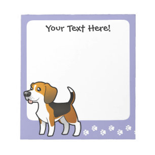 Bloc De Notas Personalizado Beagle