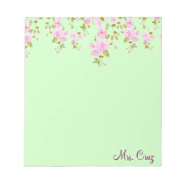 Bloc De Notas Personalizado Bonito de cerezo Blossom