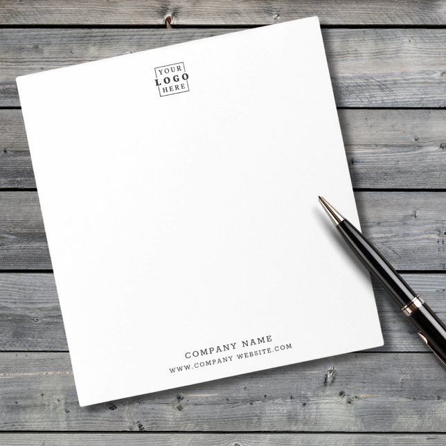 Bloc De Notas Personalizado Business Logo Company Name Professio (Custom Business Logo Company Name Professional Notepad
)