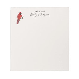Bloc De Notas Personalizado Cardinal
