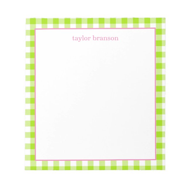 Bloc de notas personalizado con relleno de búfalo (Frente)