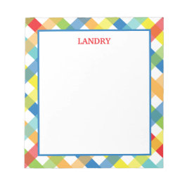 Bloc de notas personalizado cruzado de crisis prim