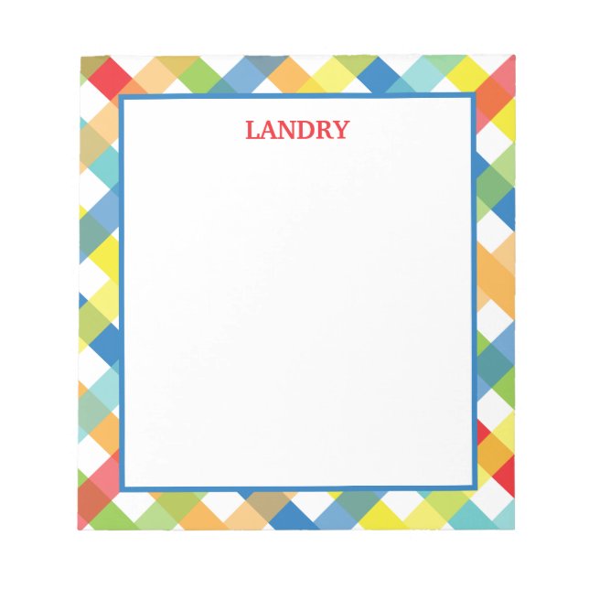 Bloc de notas personalizado cruzado de crisis prim (Frente)