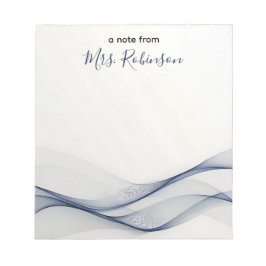 Bloc De Notas Personalizado de Apreciación de Profesores de Líne