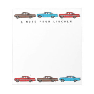 Bloc De Notas personalizado de coches clásicos de Chevy Impala 1