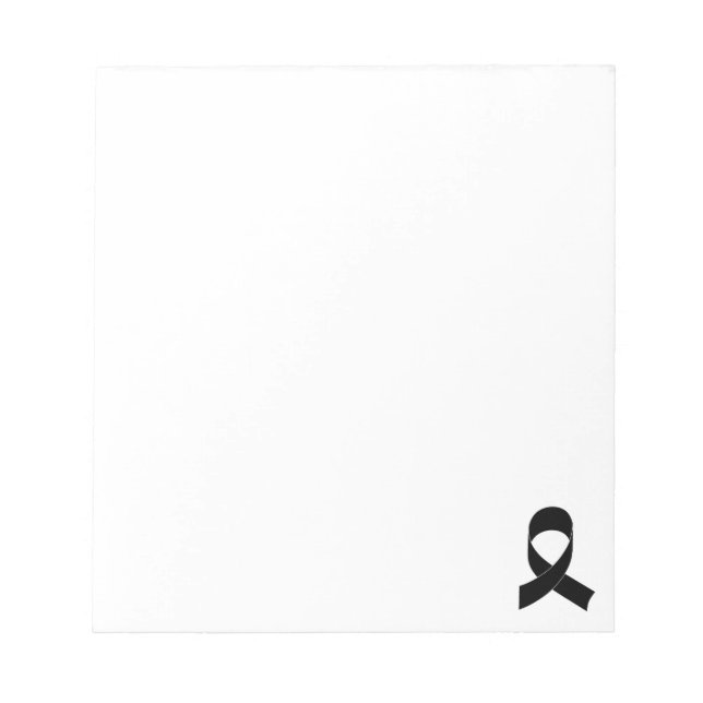 Bloc De Notas Personalizado de dibujo de cinta negra (Frente)