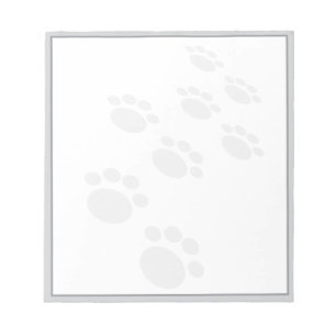 Bloc De Notas Personalizado de dibujos de pastas de perro
