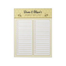 Bloc de notas personalizado de dos columnas para t