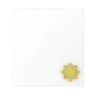 Bloc De Notas Personalizado de flores Ethereal Lotus