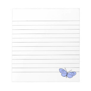 Bloc De Notas Personalizado de mariposa cósmica