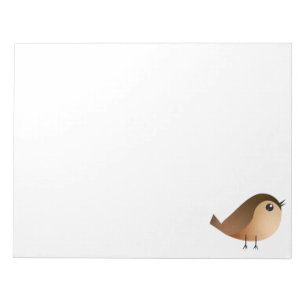 Bloc De Notas Personalizado de pájaro de Sparrow