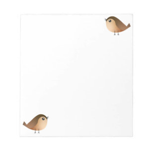 Bloc De Notas Personalizado de pájaro de Sparrow