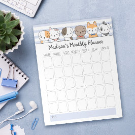 Bloc de notas personalizado de perros pequeños