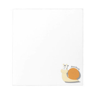 Bloc de notas personalizado de Personalizado lindo