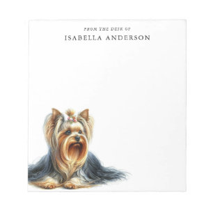Bloc De Notas Personalizado en Yorkshire Terrier