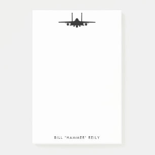 Bloc de notas personalizado F-15 Strike Eagle Figh