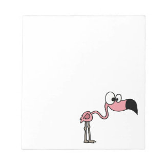 Bloc De Notas Personalizado Flamingo Rosa Funny
