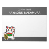 Personalizado Gato Afortunado Japonés