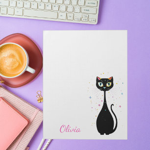Bloc De Notas Personalizado Guay Kitty Cat Moderno Minimalista