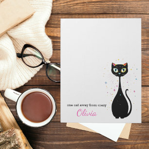 Bloc De Notas Personalizado Guay Kitty Cat Moderno Minimalista
