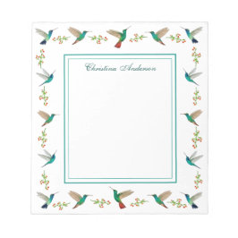 Bloc De Notas Personalizado Hummingbird