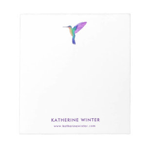 Bloc De Notas Personalizado Hummingbird