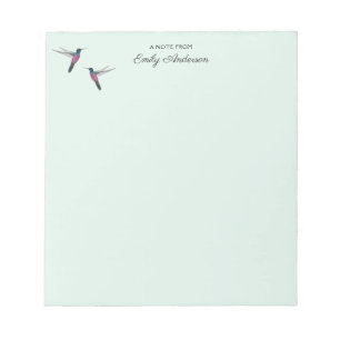 Bloc De Notas Personalizado Hummingbird