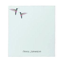 Bloc De Notas Personalizado Hummingbird Notepad