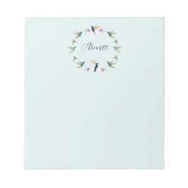 Bloc De Notas Personalizado Hummingbird Notepad