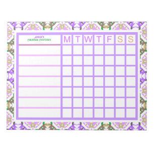 Bloc De Notas Personalizado Jolly Navidades Chicas del TDAH Plan