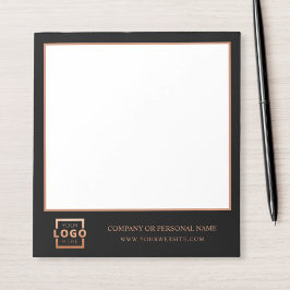 Bloc De Notas Personalizado Logotipo Compañía de negocios Marca