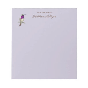 Bloc De Notas Personalizado Lucifer Hummingbird Notepad