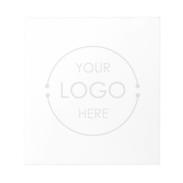 Bloc De Notas Personalizado Opaque Business Logo Company Brandin (Frente)