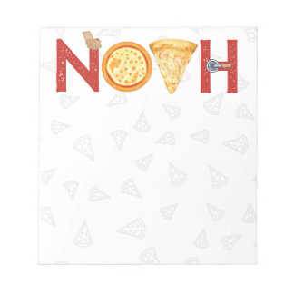 Bloc De Notas Personalizado Pizza Lover Regalos Noah