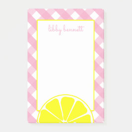 Bloc de notas personalizado Post-it de Lemonade ro