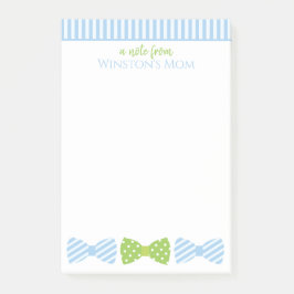 Bloc de notas personalizado post-it de Seersucker 