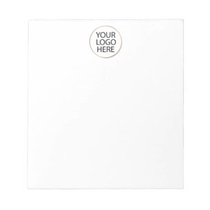 Bloc De Notas Personalizado profesional Logotipo de empresa blan
