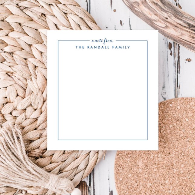 Bloc de notas personalizado simple cuadrado de la  (Subido por el creador)