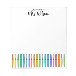 Bloc De Notas Personalizado Teacher Notepad