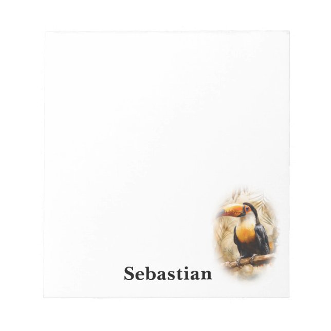 Bloc De Notas Personalizado Toucan (Frente)