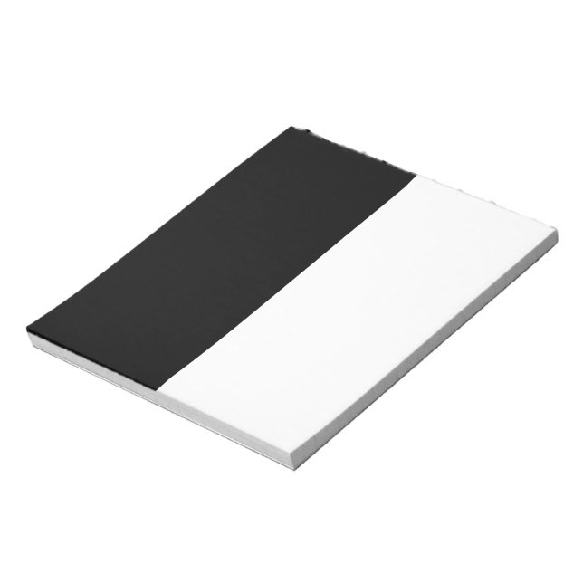 Bloc De Notas Personalizar Medio Blanco Y Negro Esto (Lado Izquierdo)