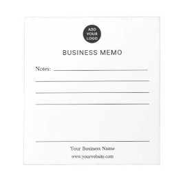 Bloc De Notas Personalized Business Memo