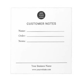 Bloc De Notas Personalized Customer Notes Notepad