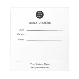 Bloc De Notas Personalized Daily Orders
