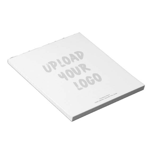 Bloc De Notas Personalized Watermark Logo (Lado Derecho)