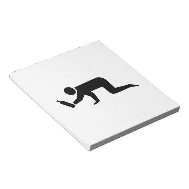 Bloc De Notas Personas borrachas (Lado Derecho)