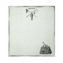 Bloc De Notas Pesca de mosca vintage