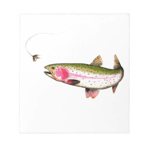 Bloc De Notas Pesca de trucha arco iris